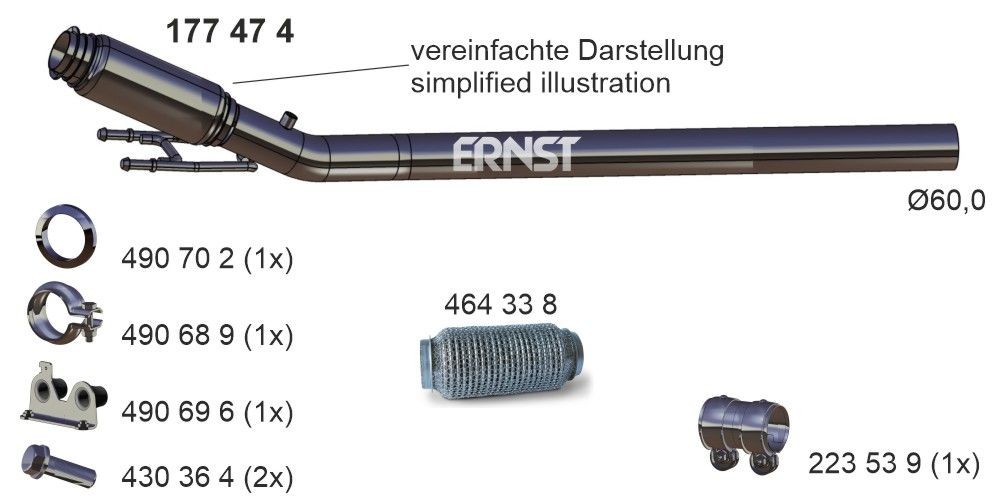 ERNST 177474: Racord evacuare