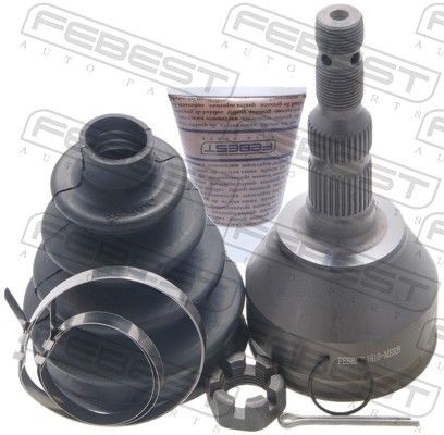 FEBEST 1810-MERB: Kit giunti semiasse lato ruota, Assale anteriore