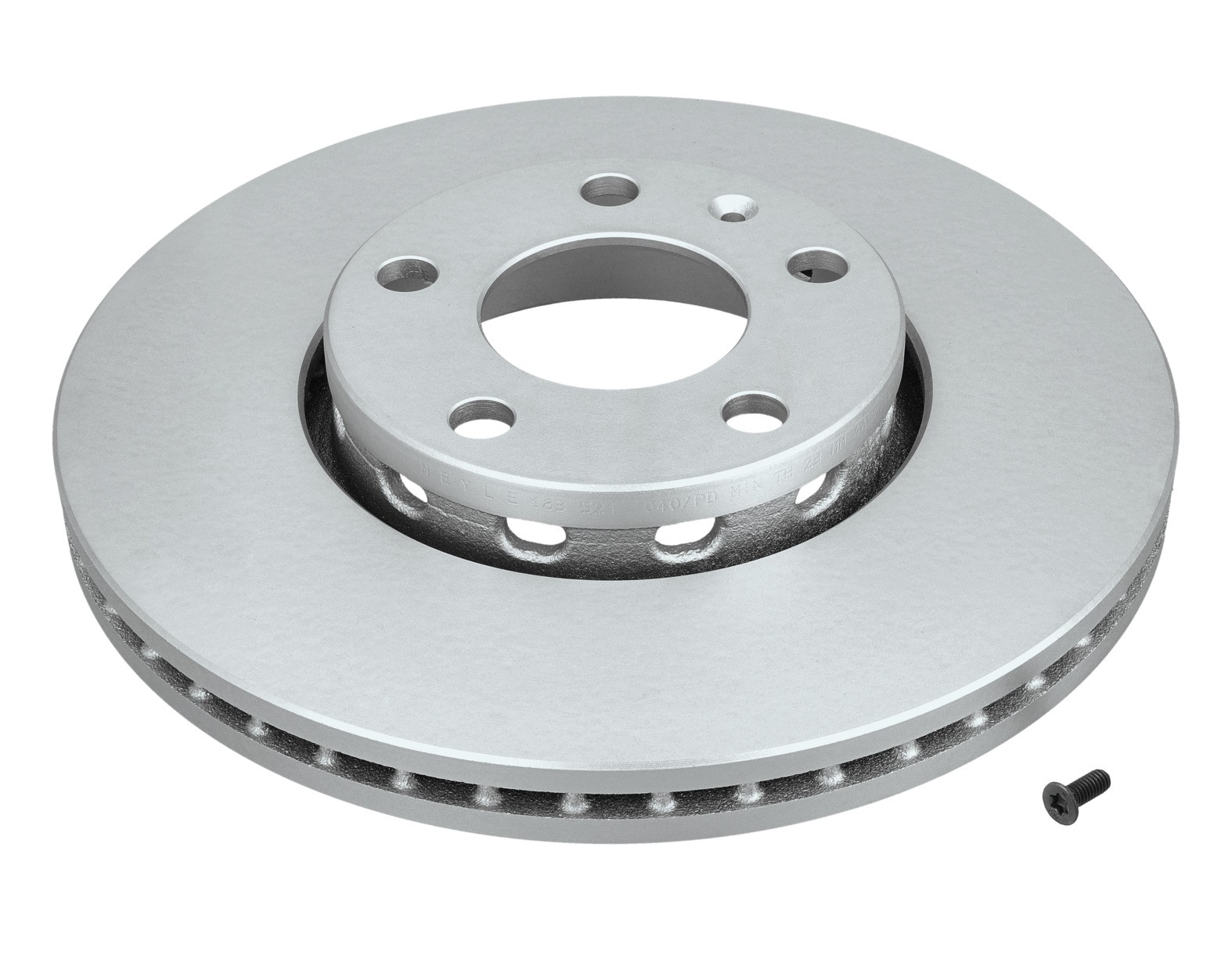 MEYLE 183 521 1040/PD: Disque de frein Essieu avant, Ø: 288mm, ventilé, Ø: 288mm, revêtu de zinc, avec vis/boulons, MEYLE-PD Quality
