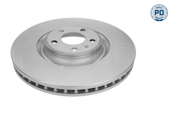 MEYLE 183 521 1049/PD: Disc de frână punte fata, Ř: 356mm, ventilat, Ř: 356mm, Lamele acoperite cu zinc, cu suruburi, MEYLE-PD Quality