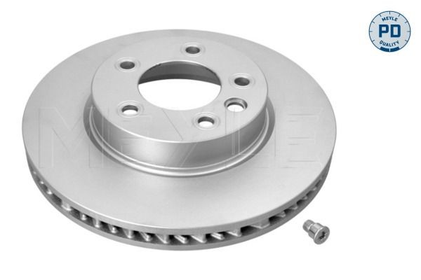 MEYLE 183 521 1102/PD: Disc de frână Axa fata dreapta, Ř: 330mm, ventilat, Ř: 330mm, Lamele acoperite cu zinc, cu suruburi, MEYLE-PD Quality