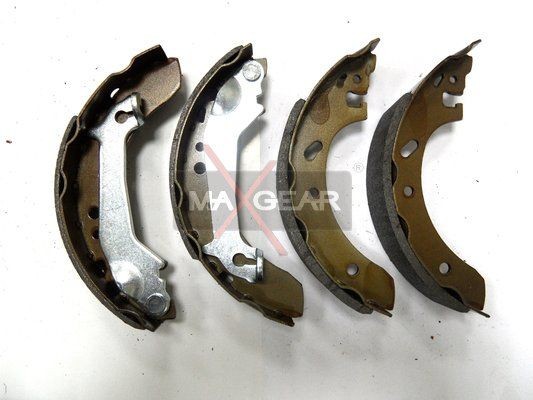 MAXGEAR 19-0283: Set saboti frana puntea spate, cu maneta frana de mana