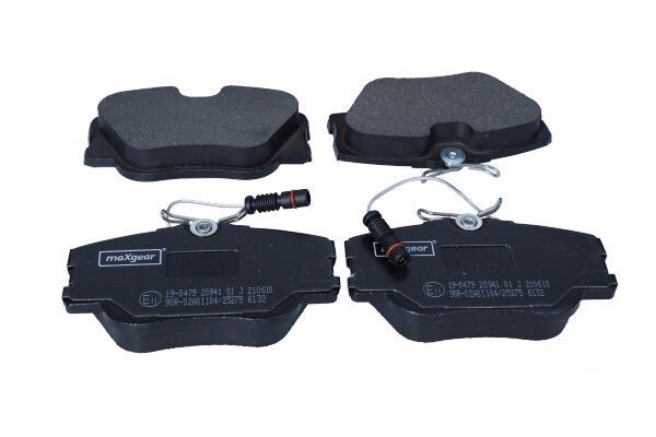 MAXGEAR 19-0479: Piduriklotsid Esisild