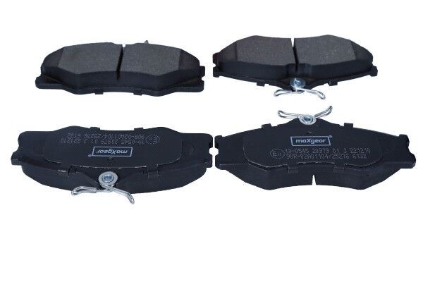 MAXGEAR 19-0545: Piduriklotsid Esisild