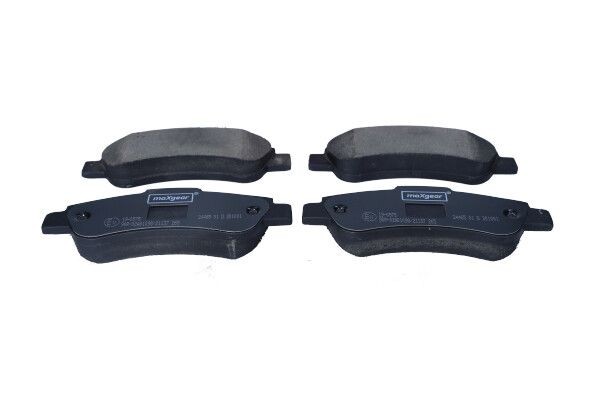 MAXGEAR 19-0575: Piduriklotsid Tagasild, koos kruvidega