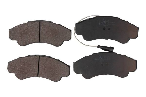 MAXGEAR 19-0668: Piduriklotsid Esisild