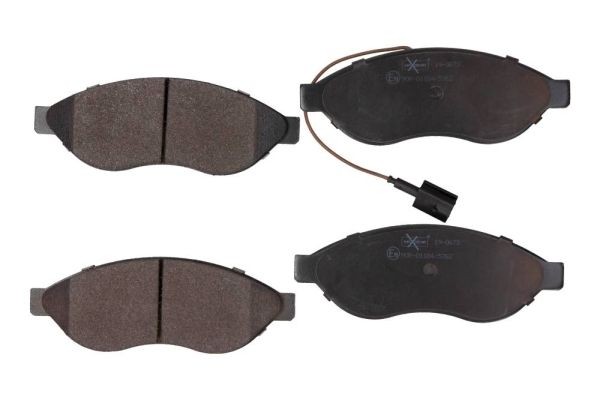 MAXGEAR 19-0673: Piduriklotsid Esisild, koos pidurisadula kruvidega