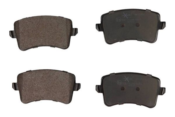 MAXGEAR 19-0907: Piduriklotsid Tagasild