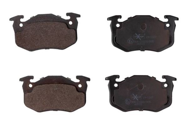 MAXGEAR 19-1107: Piduriklotsid Tagasild