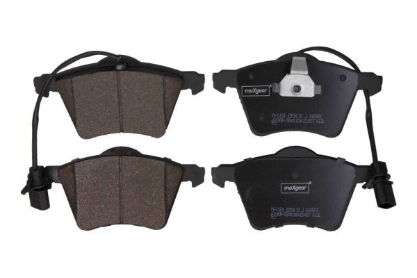 MAXGEAR 19-1124: Piduriklotsid Esisild