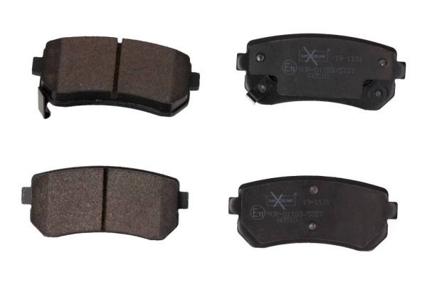 MAXGEAR 19-1131: Piduriklotsid Tagasild