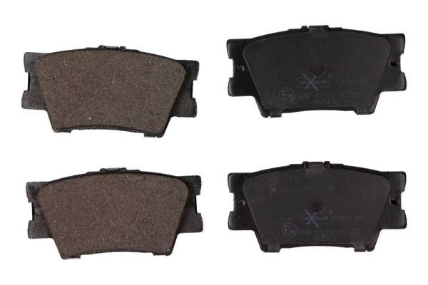 MAXGEAR 19-1161: Piduriklotsid Tagasild