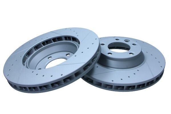 MAXGEAR 19-1836SPORT: Piduriketas esisild vasakul, Ø: 350mm, õhutusega, piludega/augustatud, Ø: 350mm, värvitud