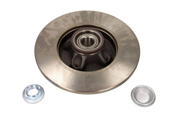 MAXGEAR 19-1963: Piduriketas Ø: 268mm, täis, Ø: 268mm, koos ABS-andurirõngaga, koos rattalaagriga