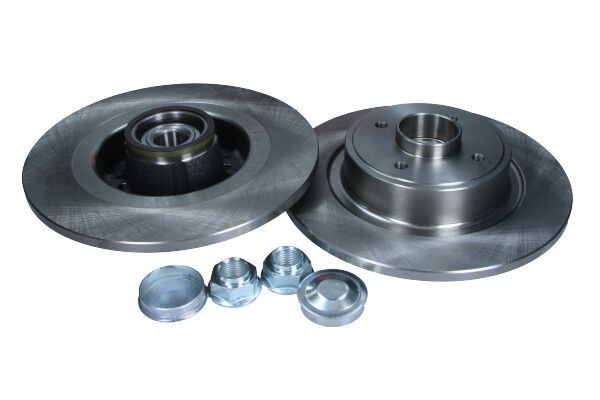 MAXGEAR 19-1966: Piduriketas Tagasild, Ø: 274mm, täis, Ø: 274mm, koos rattalaagriga, koos ABS-andurirõngaga