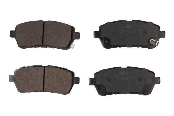 MAXGEAR 19-1982: Plăcuțe de frână punte fata, cu tabla anti scartait