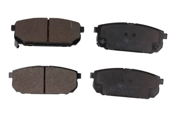 MAXGEAR 19-1989: Plăcuțe de frână puntea spate