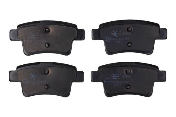 MAXGEAR 19-2089: Piduriklotsid Tagasild