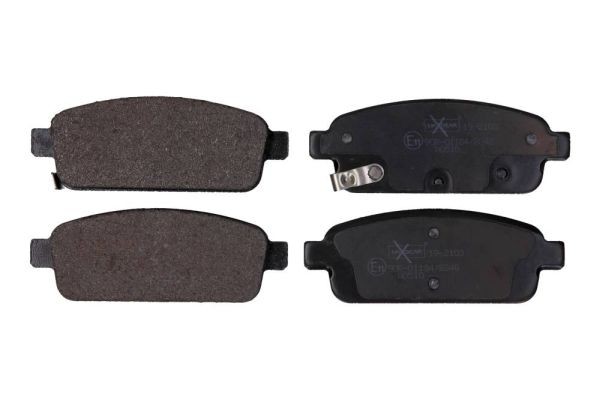 MAXGEAR 19-2103: Piduriklotsid Tagasild