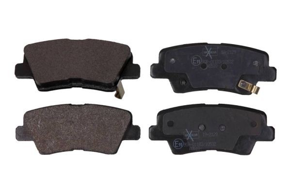 MAXGEAR 19-2129: Piduriklotsid Tagasild