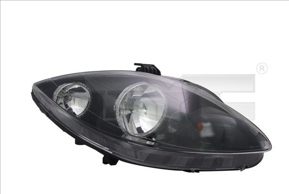 TYC 20-11209-10-21: Far dreapta, H7/H1, cu motor electric, cu bec cu incandescanta