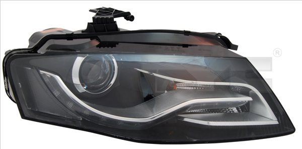 TYC 20-11464-06-21: Esituli vasakul, D3S, LED, koos elektromootoriga, LED-iga, ilma juhtseadmeta