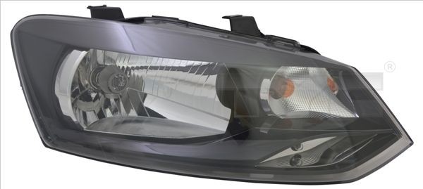 TYC 20-12034-00-21: Far stanga, H4, cu motor electric, cu bec cu incandescanta