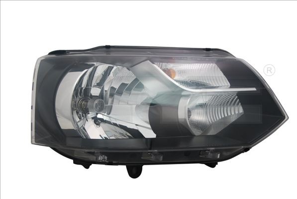 TYC 20-12149-00-21: Far dreapta, H4, P21W, cu motor electric, cu bec cu incandescanta