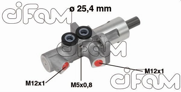 CIFAM 202-613: Peapiduri silinder