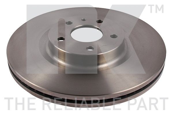 NK 2025100: Disc de frână Ř: 316mm, ventilat, Ř: 316mm, uns