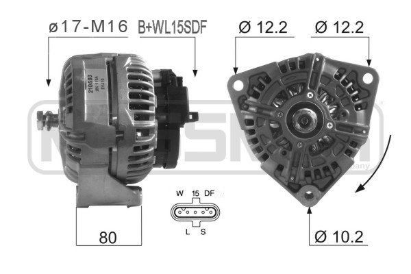 MESSMER 210593: Dynamo 110A