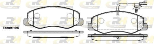 ROADHOUSE 21442.01: Piduriklotsid Tagasild, koos lisadega, koos kleepfooliumiga