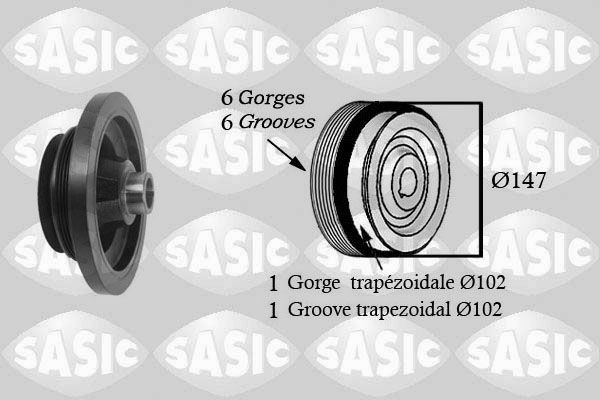 SASIC 2156060: Skriemulys, alkūninis velenas
