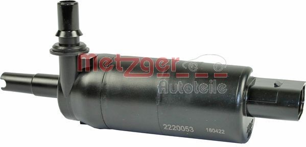METZGER 2220053: Klaasipesuvee pump, tulepesur GREENPARTS ees