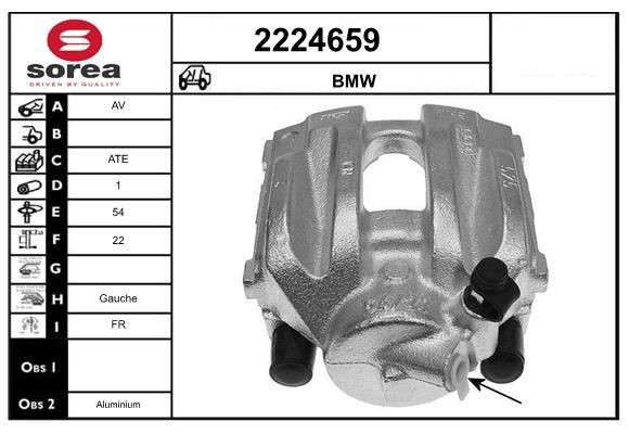 EAI 2224659: Étrier de frein
