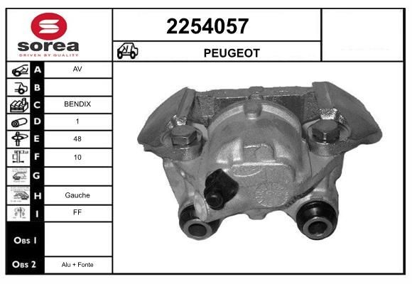 EAI 2254057: Etrier de frână