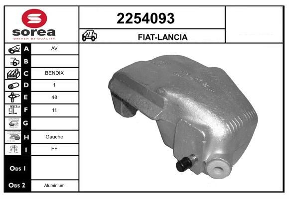 EAI 2254093: Pinza de freno