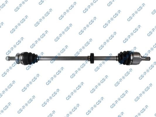 GSP 227002: Árbol de transmisión Eje delantero, derecha, 974mm