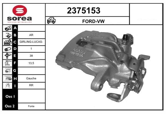 EAI 2375153: Pinza freno