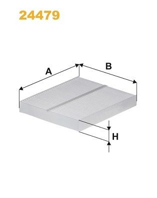 WIX FILTERS 24479: Kupefilter Partikkelfilter