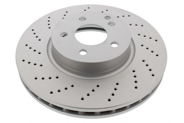 MAPCO 25790C: Piduriketas Esisild, Ø: 322mm, perforeeritud, Ø: 322mm, kaetud