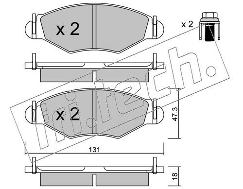 fri.tech. 263.0: Bremseklodser