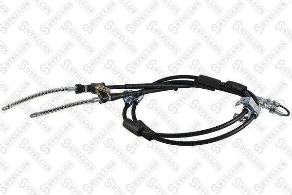 STELLOX 29-98516-SX: Cablu, frana de parcare spate stanga, spate dreapta, 2825mm