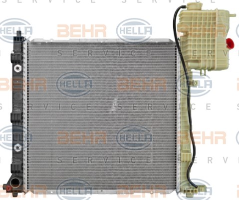 HELLA 8MK 376 714-311: Radiator, racire motor BEHR HELLA SERVICE *** PREMIUM LINE ***