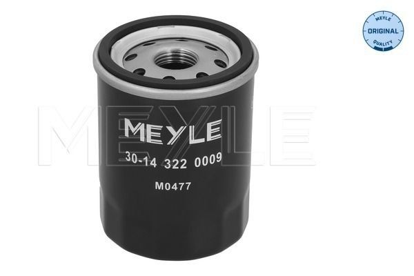 MEYLE 30-14 322 0009: Filtru ulei cu ventil blocare retur, ORIGINAL Quality