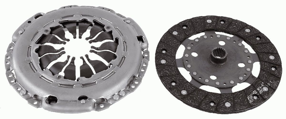 SACHS 3000 950 758: Kit ambreiaj fara rulment presiune