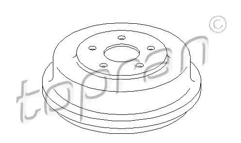 TOPRAN 302 250: Piduritrummel Tagasild