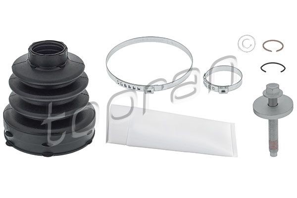 TOPRAN 304 383: Kit cuffia, semiasse Assale anteriore Sx, Assale anteriore Dx, sul lato del cambio