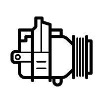 NRF 32918G: Compresor AC GENUINE cu elei compresor-PAG