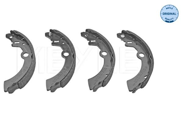 MEYLE 33-14 533 0006: Piduriklotside komplekt Tagasild, 180mm, ilma vedruta, ORIGINAL Quality